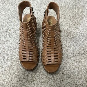 Mossimo Target Heeled Sandals size 8